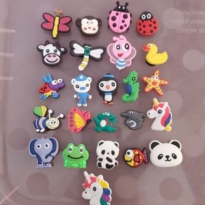 Assortment of Croc charms